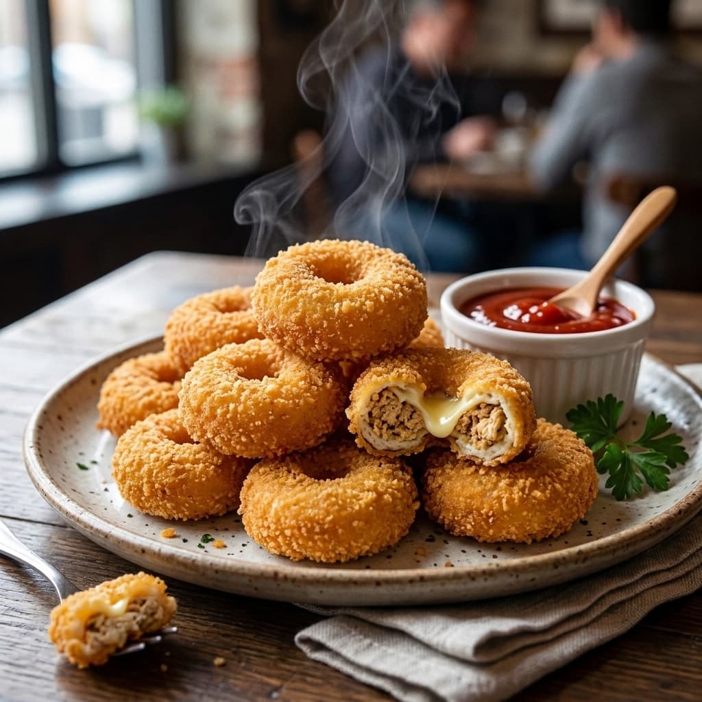 Chicken Cheese Donuts (6pc)
