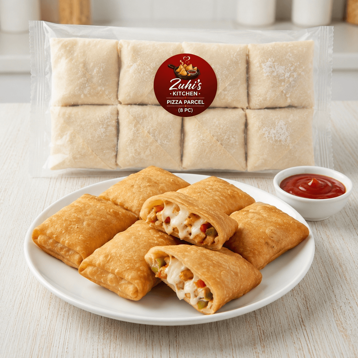 Chicken Cheese Pockets (4pc)
