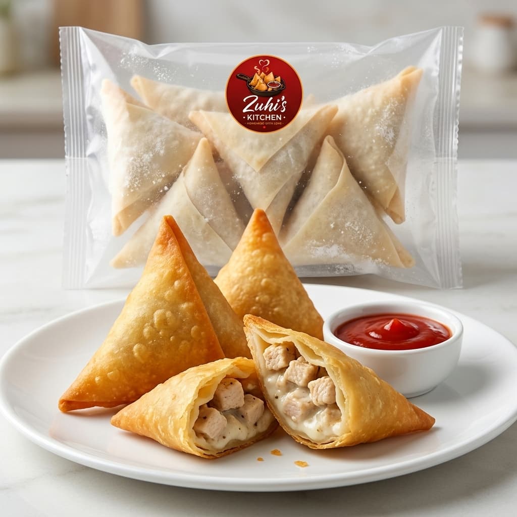 Malai Boti Samosa (12pc)
